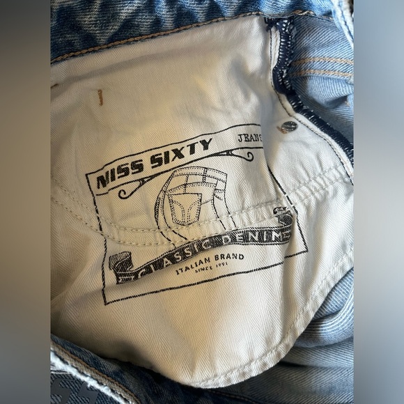 MISS SIXTY Everyday MS3 Light Blue Distressed Jeans - Picture 14 of 16